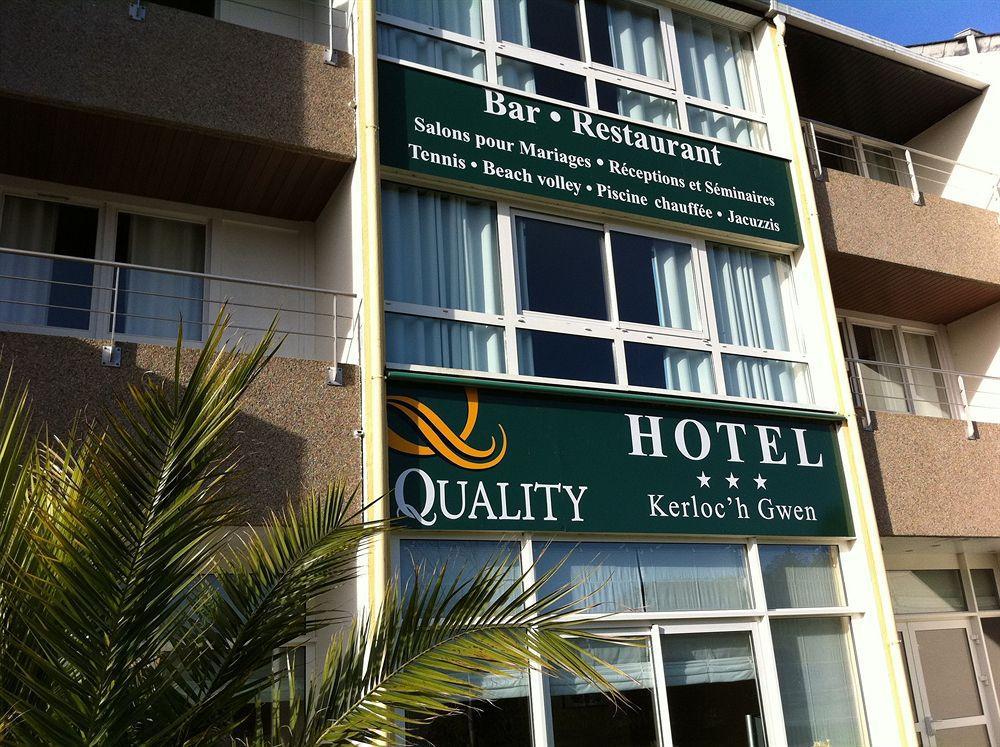 Hotel Kerloc'H Gwen Quimper Combrit Esterno foto